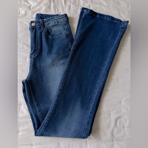 - Jeans for Women,Baggy Wide Leg High Waisted Trendy Skinny Stretchy XS Si… - Picture 5 of 13